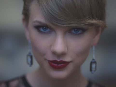 Taylor Swift, whose 1989 is currently the No. 1 album on the Billboard 200 and whose song "Blank Space" is at the top of the Hot 100, even though her music is not available on Spotify.